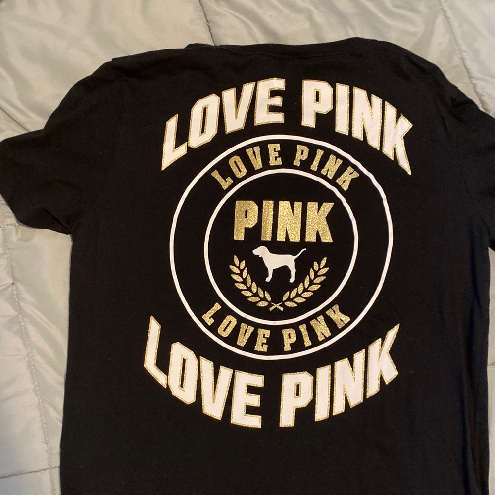 Victoria’s Secret pink shirt
